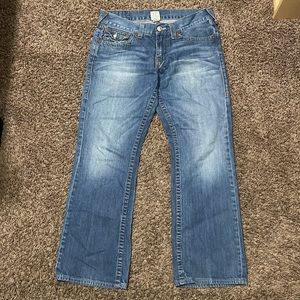 mens true religion jeans size 34 bootcut